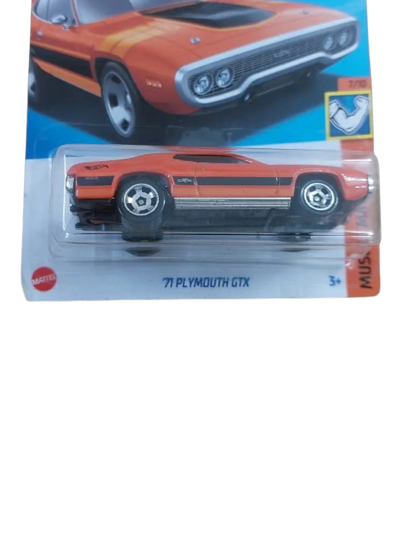 Hot Wheels '71 Plymouth GTX imported mainline 1:64 Scale