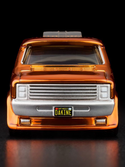 HotWheels 70s Dodge Tradesman Van RLC 1:64 Scale (With Acrylic Case)