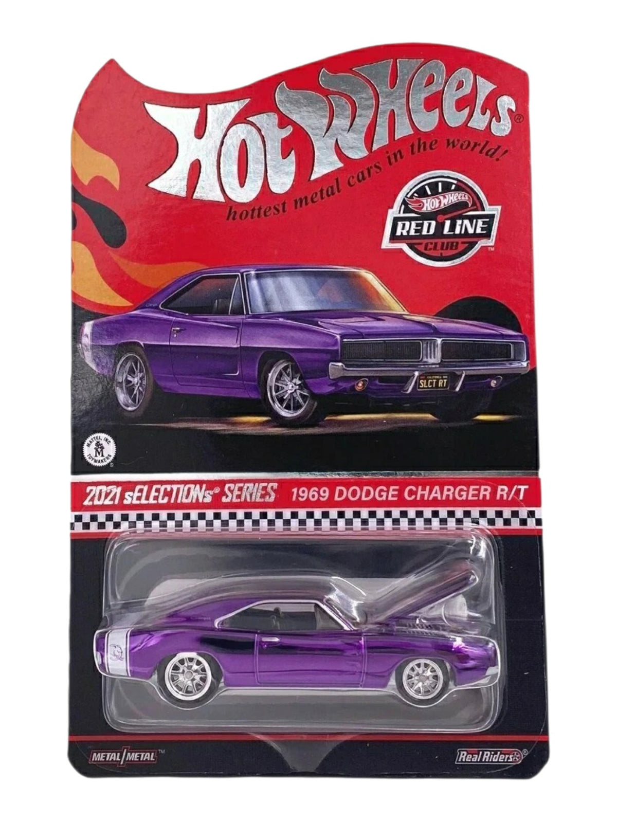 Hotwheels '1969 DODGE CHARGER R/T imported rlc 1:64 Scale (with protector)