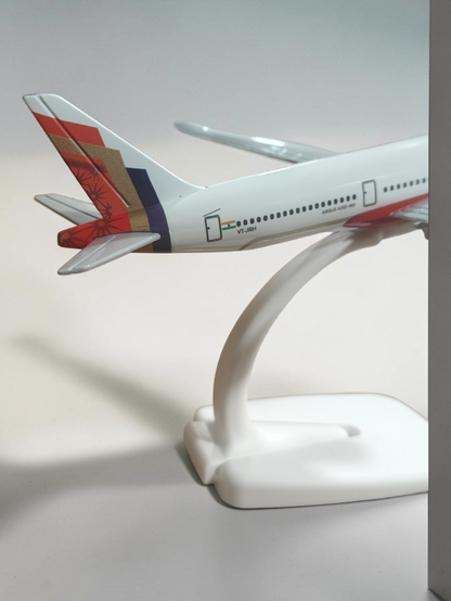 Aircraft Air India Airbus A350-900 VT - JRH Airplane Diecast Metal Display Stand With Landing Wheels 20cm Scale (No.326)