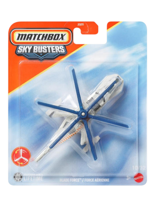 Matchbox Sky Busters Blade Force / Force Aerienne
