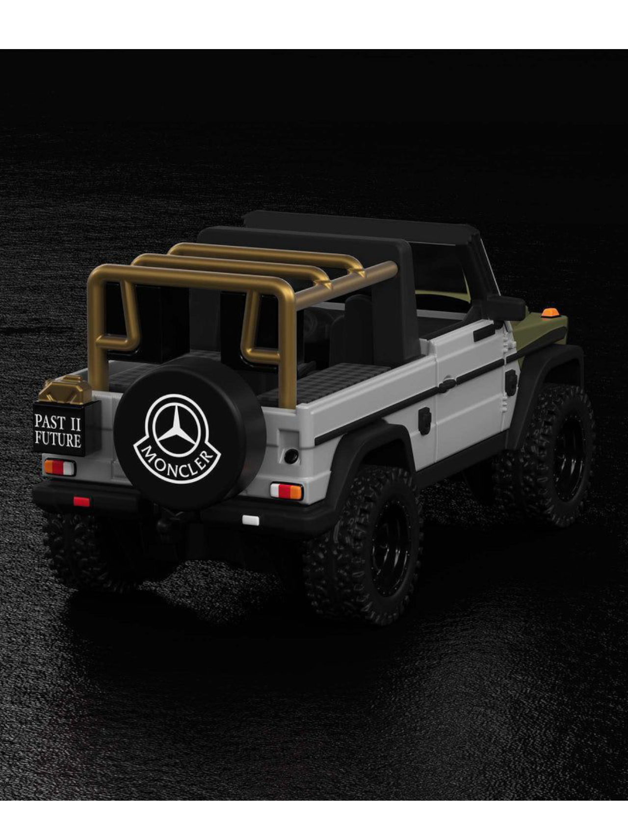 HotWheels x Mercedes-Benz Project G-Class Past II Future Designed by Nigo RLC 1:64 Scale (With Acrylic Case)