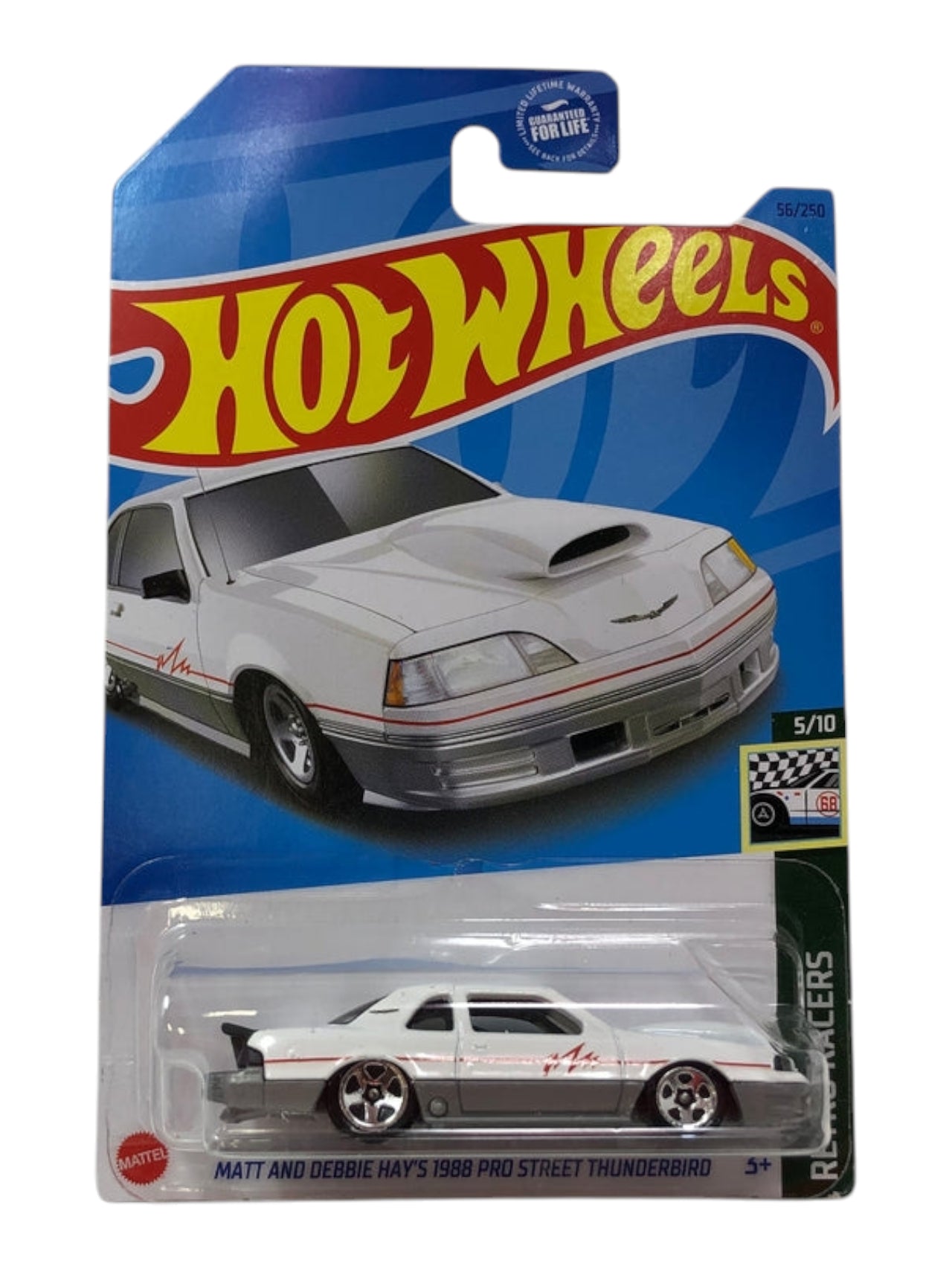 Hot Wheels matt and Debbie hay's 1988 pro street thunderbird imported mainline 1:64 Scale