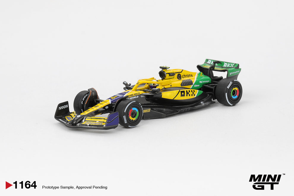 Mini GT No.1164 McLaren MCL38 #4 Lando Norris 2024 F1 Monaco GP 1:64 Scale ( Box / Blister ) Diecast Model
