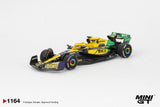Mini GT No.1164 McLaren MCL38 #4 Lando Norris 2024 F1 Monaco GP 1:64 Scale ( Box / Blister ) Diecast Model