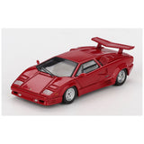 Mini GT #1192: Lamborghini Countach 25th Anniversary Red Imported 1:64 Scale Diecast Model