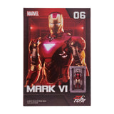 Action figure Marvel Mark VI ZD Toys 4-Inch Scale Iron Man Collection Action Figure MK6 (product code-1922-06)
