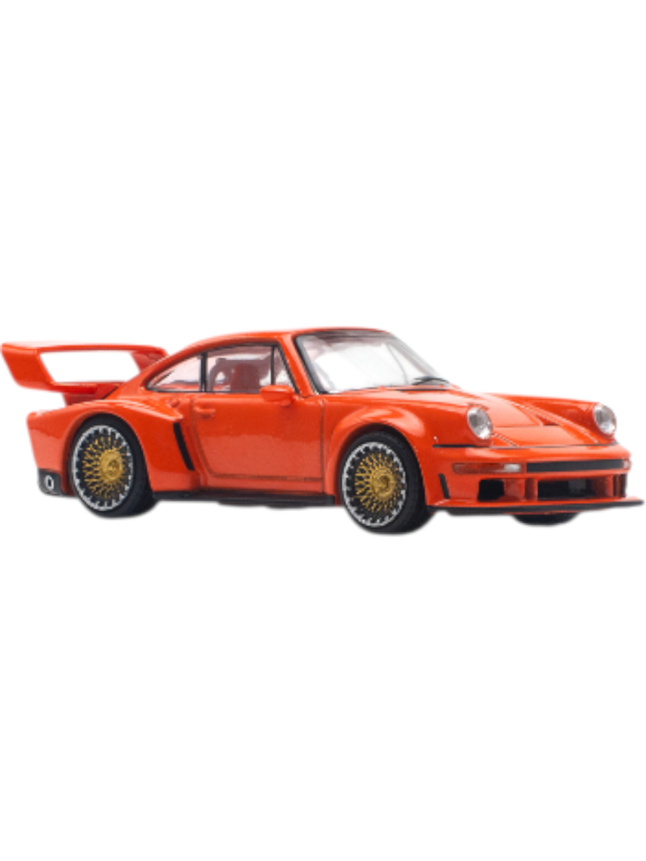 POP RACE PR64-131 SINGER DLS TURBO STUDY PORSCHE 911 Orange 1/64 SCALE