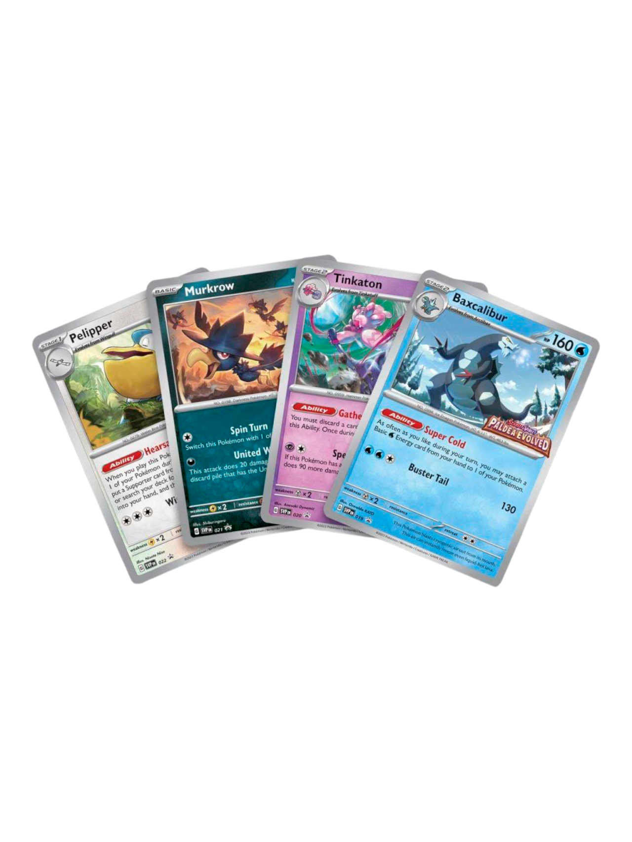 Pokemon Scarlet and Violet Paldea Evolved Build and Battle Box (English)