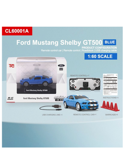 Ford Mustang Shelby GT500 1:60 Scale Remote Control (RC)