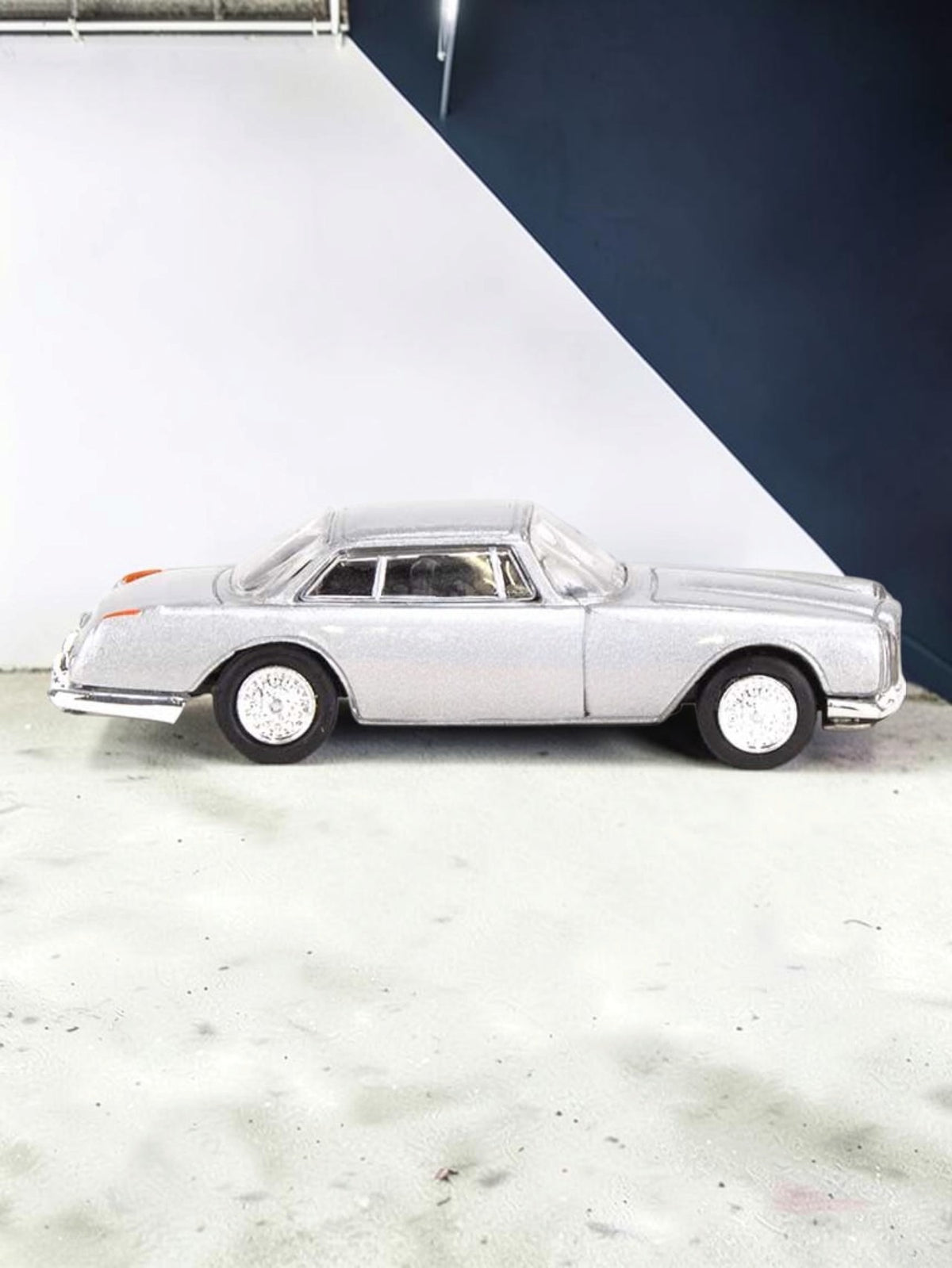 NOREV "Facel Vega II Coupé 1961 Silver Diecast Model Car 1:87 Scale
