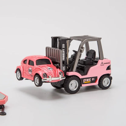 Engineering remote control (RC) speed regulating alloy Model car 1:64 Scale