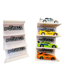 Hotwheels 4 rack with fast and Furious logo remix car storage case