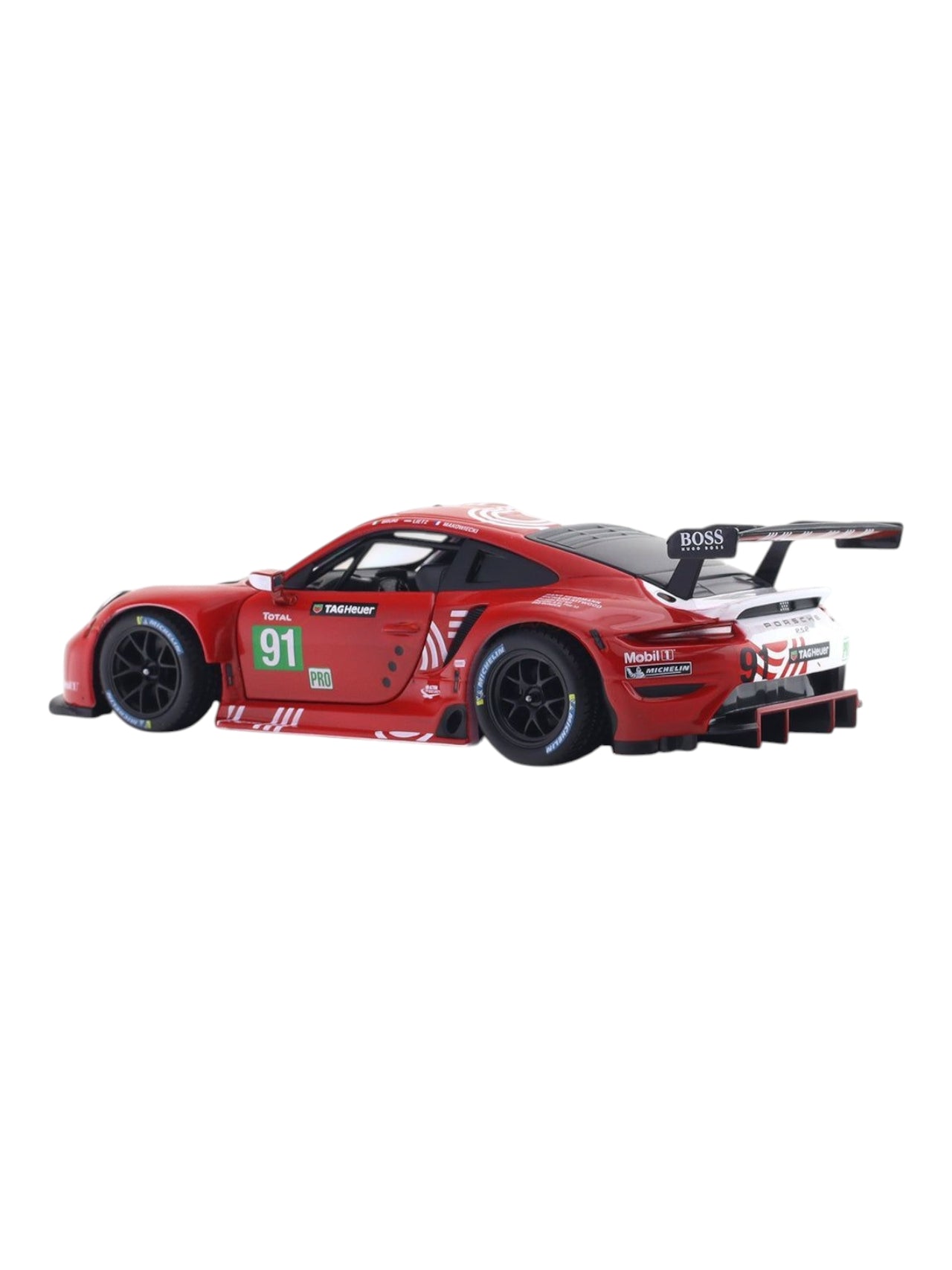 Bburago porsche 911 rsr (official license product) 1:24 die-cast scale model car