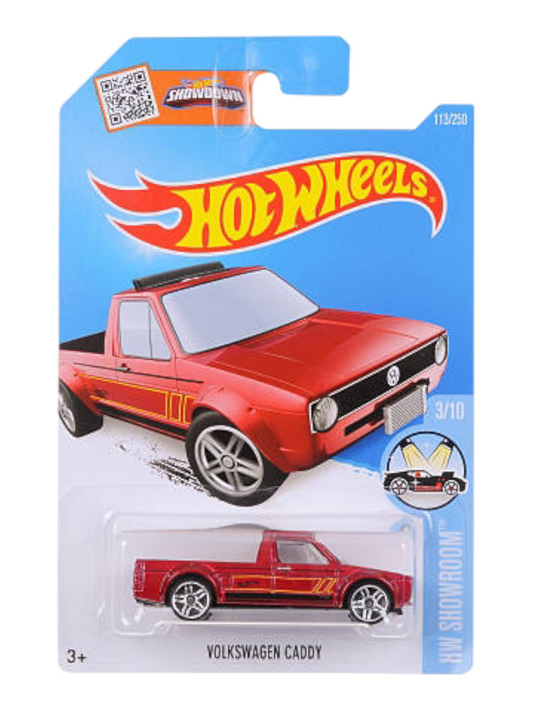 Hotwheels Volkswagen Caddy Imported Mainline 1:64 Scale