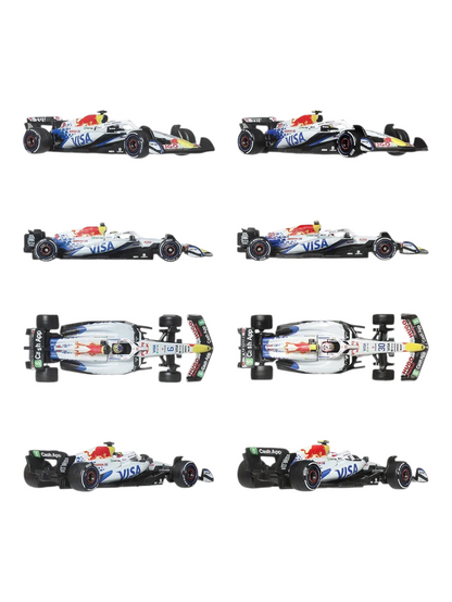 Pre Order Hot Wheels JMM89-986A Premium Race 2-Pack Assortment, Vehicle Toys, Set of 4, 1:64 Scale ETA-July End