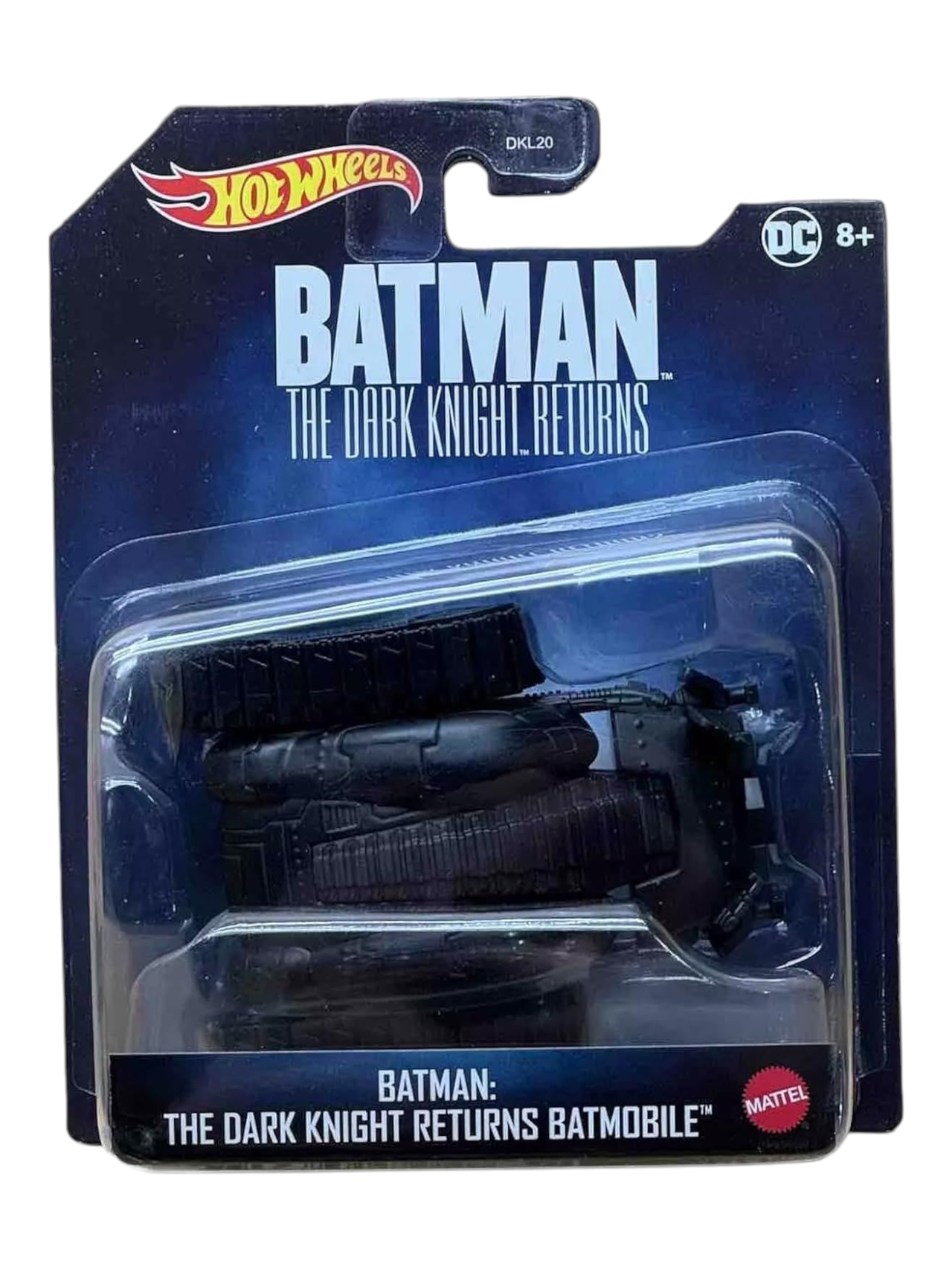 HotWheels Batman The Dark Knight Returns Batmobile Imported Premium 1:50 Scale (Creased Card)
