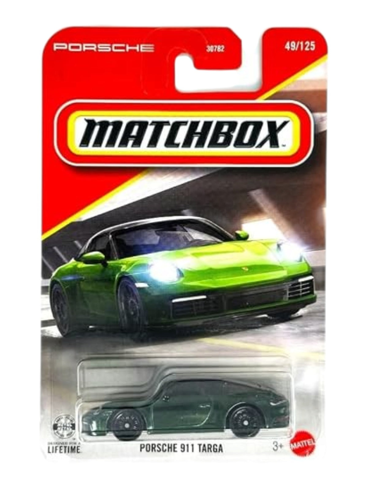 Matchbox "Porsche 911 Turga Imported Mainline Die-Cast Car | Metallic Green |1:64 Scale