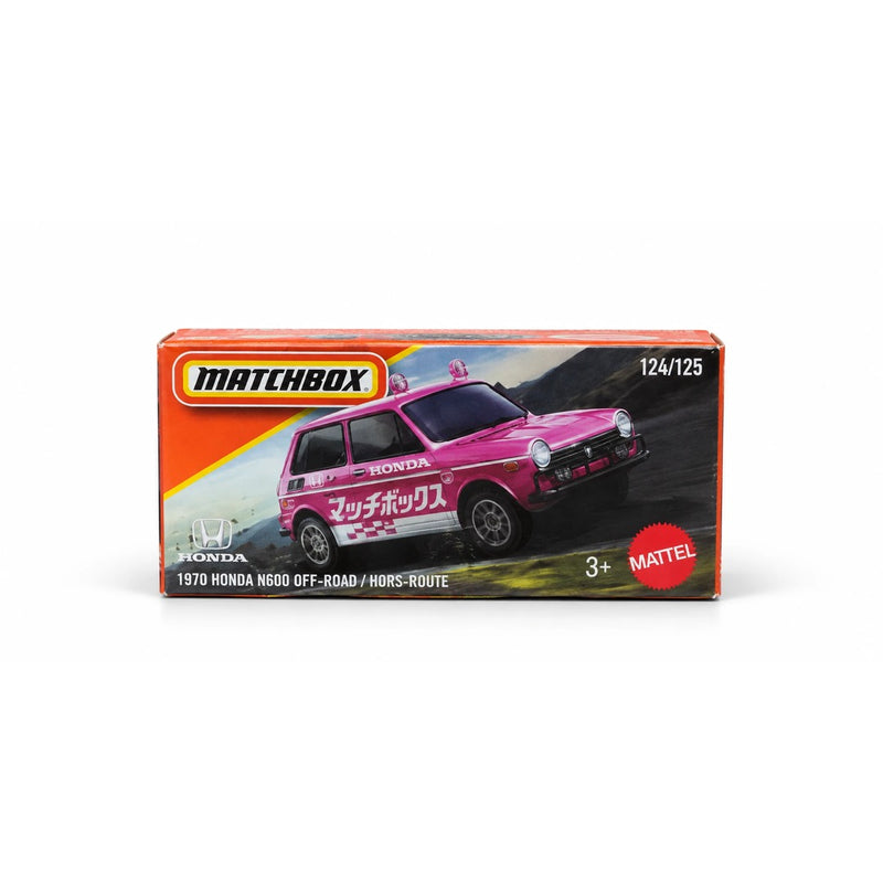 Matchbox No. 124 '1970 Honda N600 Off-Road / Hors-Route 1:64 Scale Diecast Model