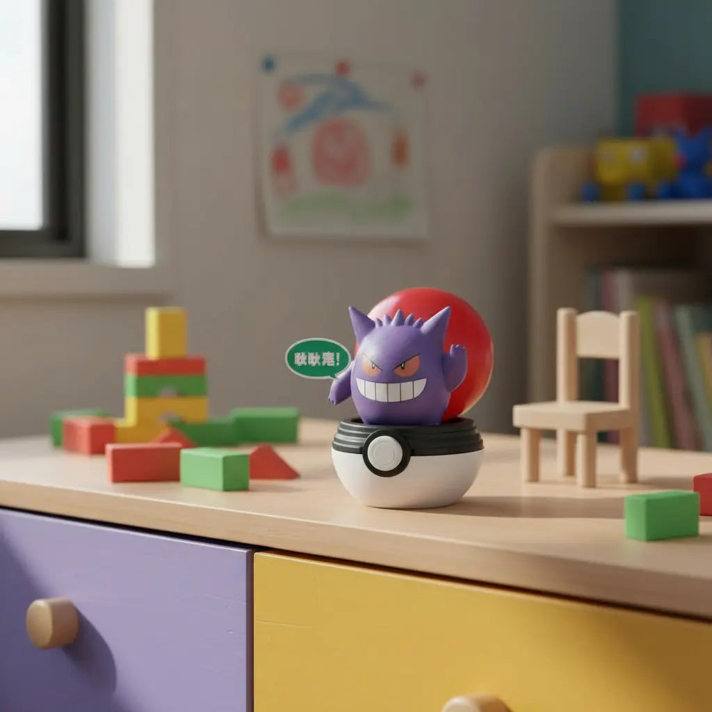 Takara Tomy Pokémon Press and Pop Pokeball Gengero