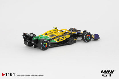 Mini GT No.1164 McLaren MCL38 #4 Lando Norris 2024 F1 Monaco GP 1:64 Scale ( Box / Blister ) Diecast Model