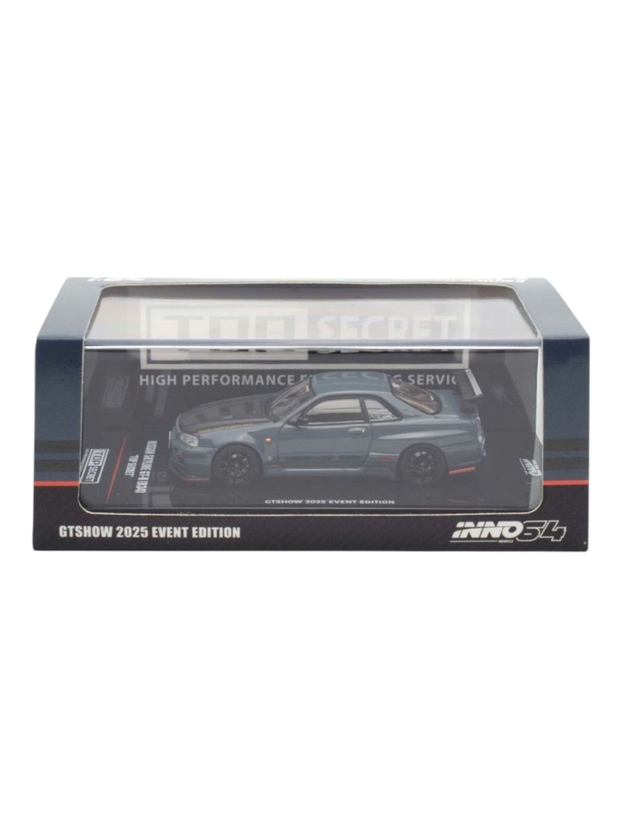 INNO64: Nissan Skyline GTR R34 Top Secret GTSHOW Event Edition 2025 1:64 Scale