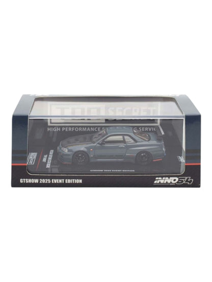 INNO64: Nissan Skyline GTR R34 Top Secret GTSHOW Event Edition 2025 1:64 Scale