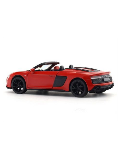Audi R8 Spyder 1:32 MSZ licensed pullback diecast Scale Model car