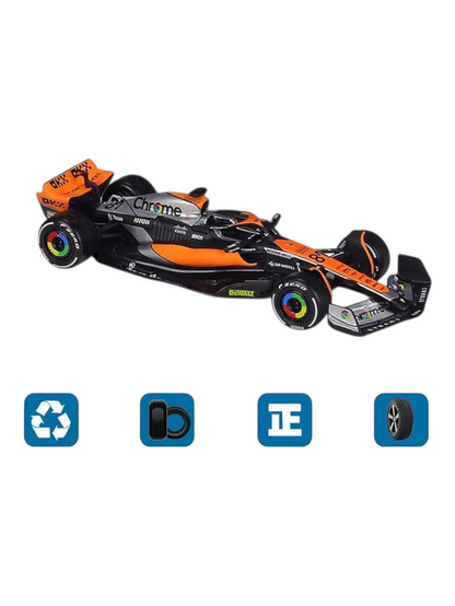 Bburago mclaren f1 2023 British Grand Prix op81 Imported 1:43 Scale bburago 18-38087