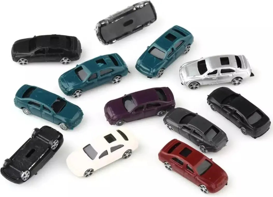 10 Carritos Surtidos 1:150 N Escala Ferromodelismo 5 Colores