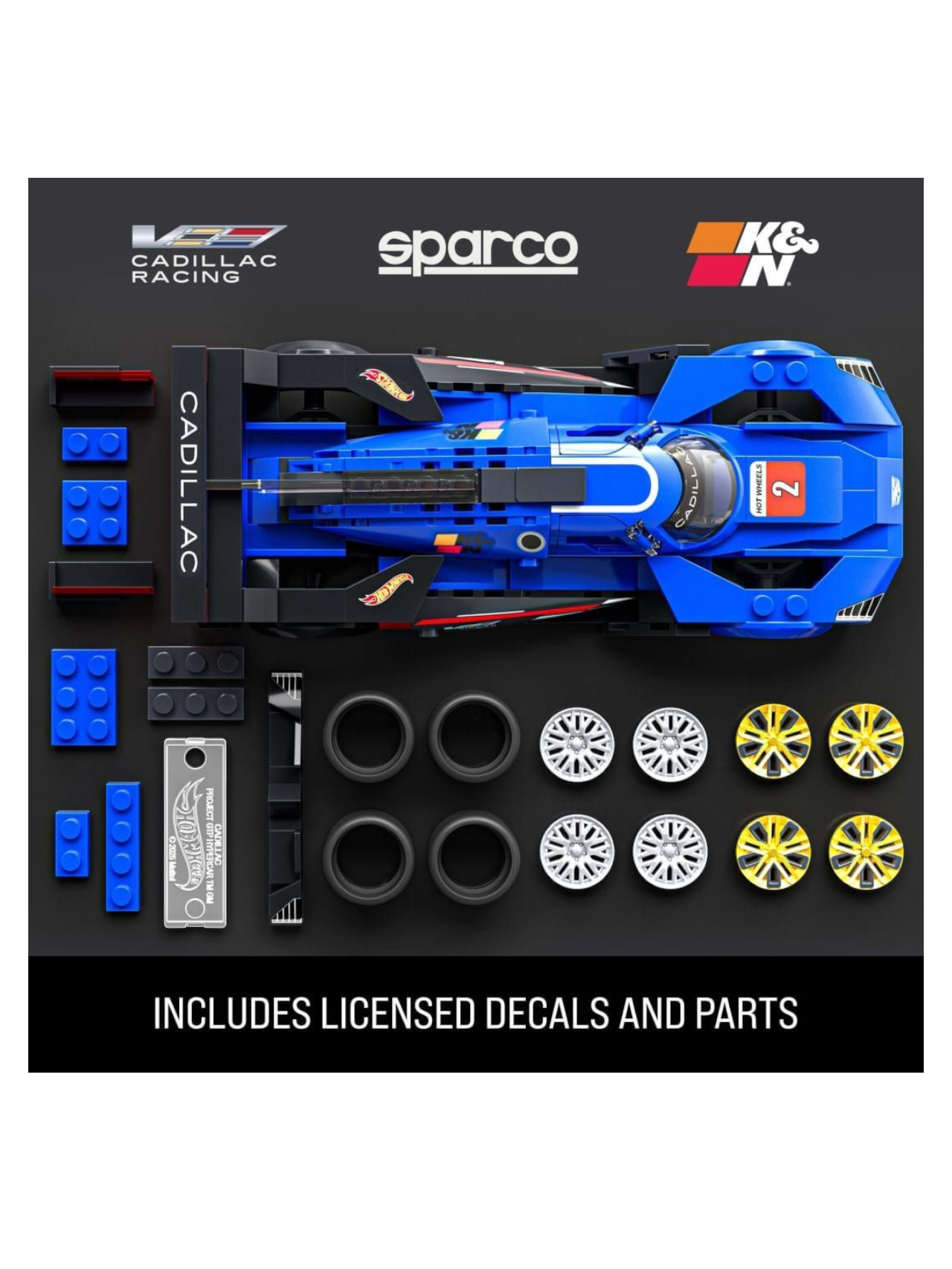 HotWheels Speed Series Cadillac Project GTP Hypercar Imported Brick Shop 1:32 Scale