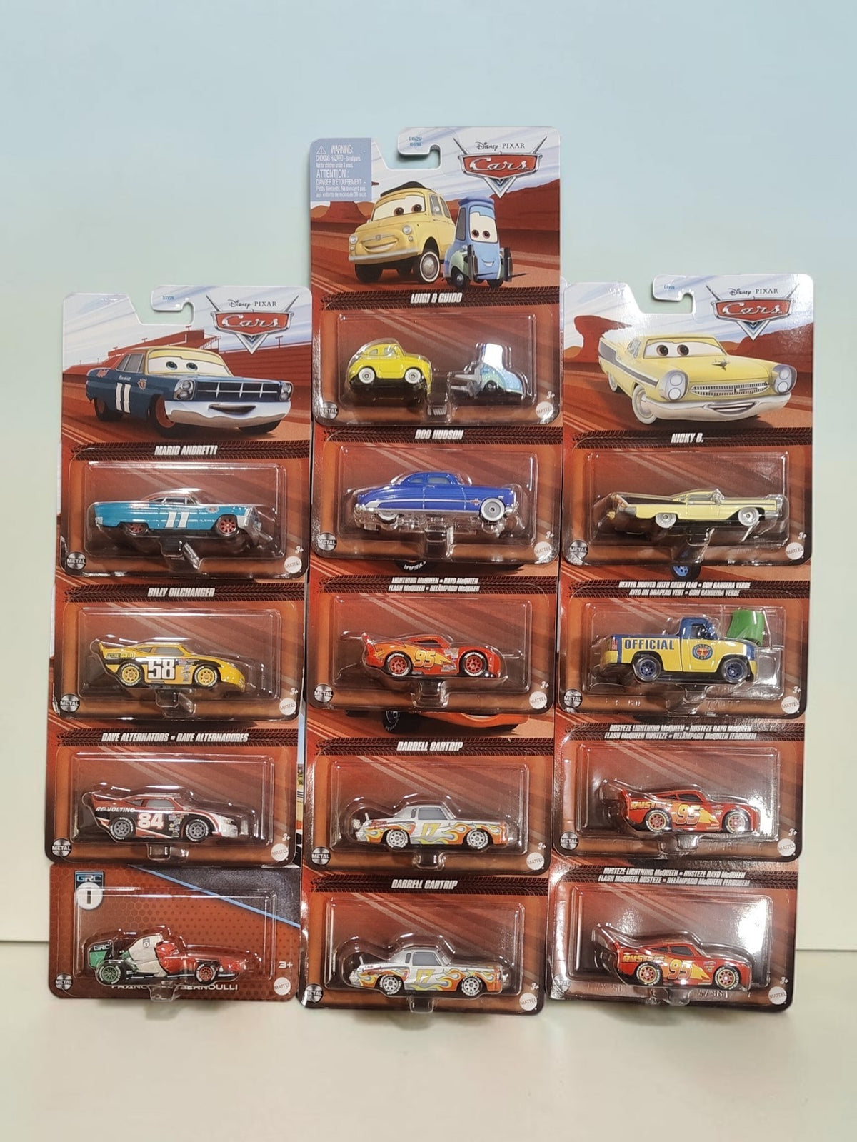 Disney Pixar Cars Q-Case 24-Piece Full Case | Mattel Die-Cast Character Cars Collection 1:55 Scale