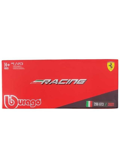 Bburago 296 GT3 1:43 Scale (With Acrylic Case)