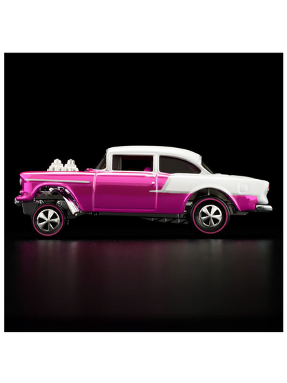 HotWheels 55 Chevy Bel Air Gasser RLC 1:64 Scale (With Protector)