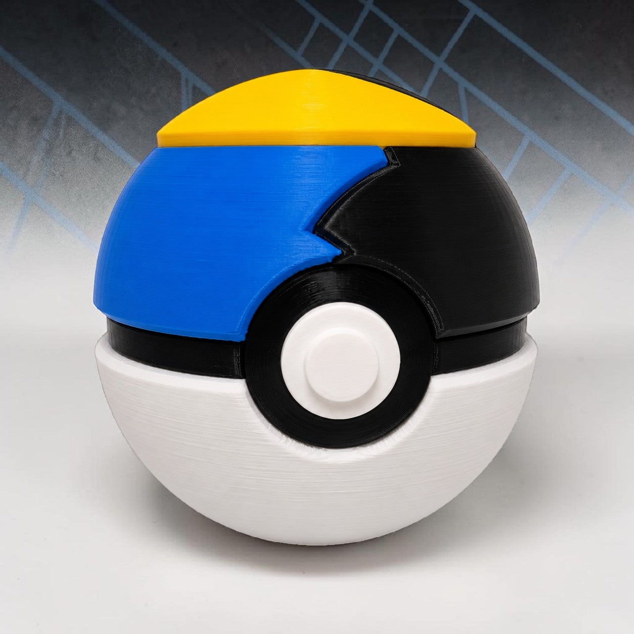 Pokemon Premium Ultra pokéball Replica | 3D Printed Collectible Storage Container