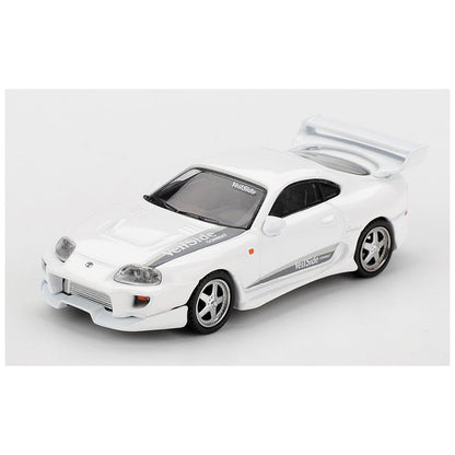Mini GT #1104: Toyota Supra VeilSide Combat V-I White Imported 1:64 Scal Box And Blister