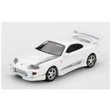 Mini GT #1104: Toyota Supra VeilSide Combat V-I White Imported 1:64 Scal Box And Blister