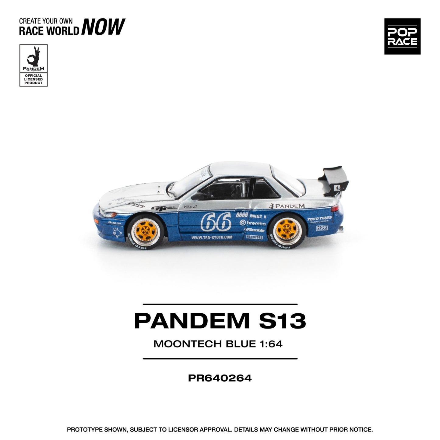 Pop race pr64-264 pandem s13 1:64 Scale