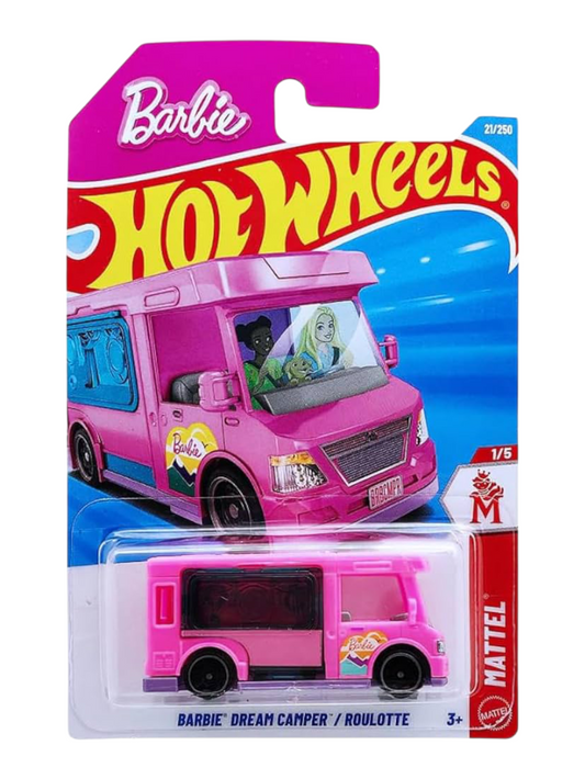 Hot Wheel Barbie Dream Camper/ Roulotte Imported Mainline 1:64 Scale