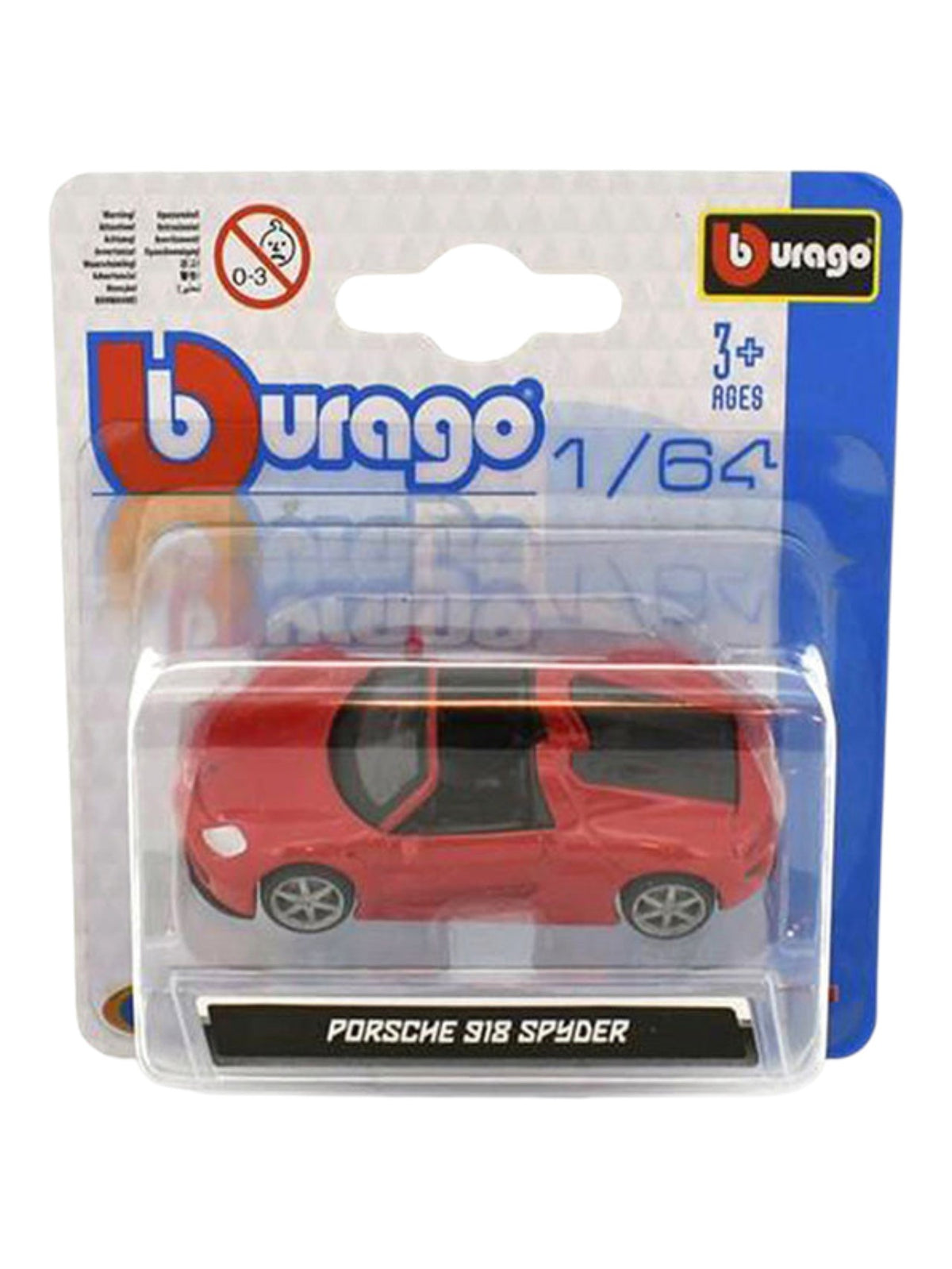 Bburago 'Porsche 918 Spyder 1:64 Scale Diecast