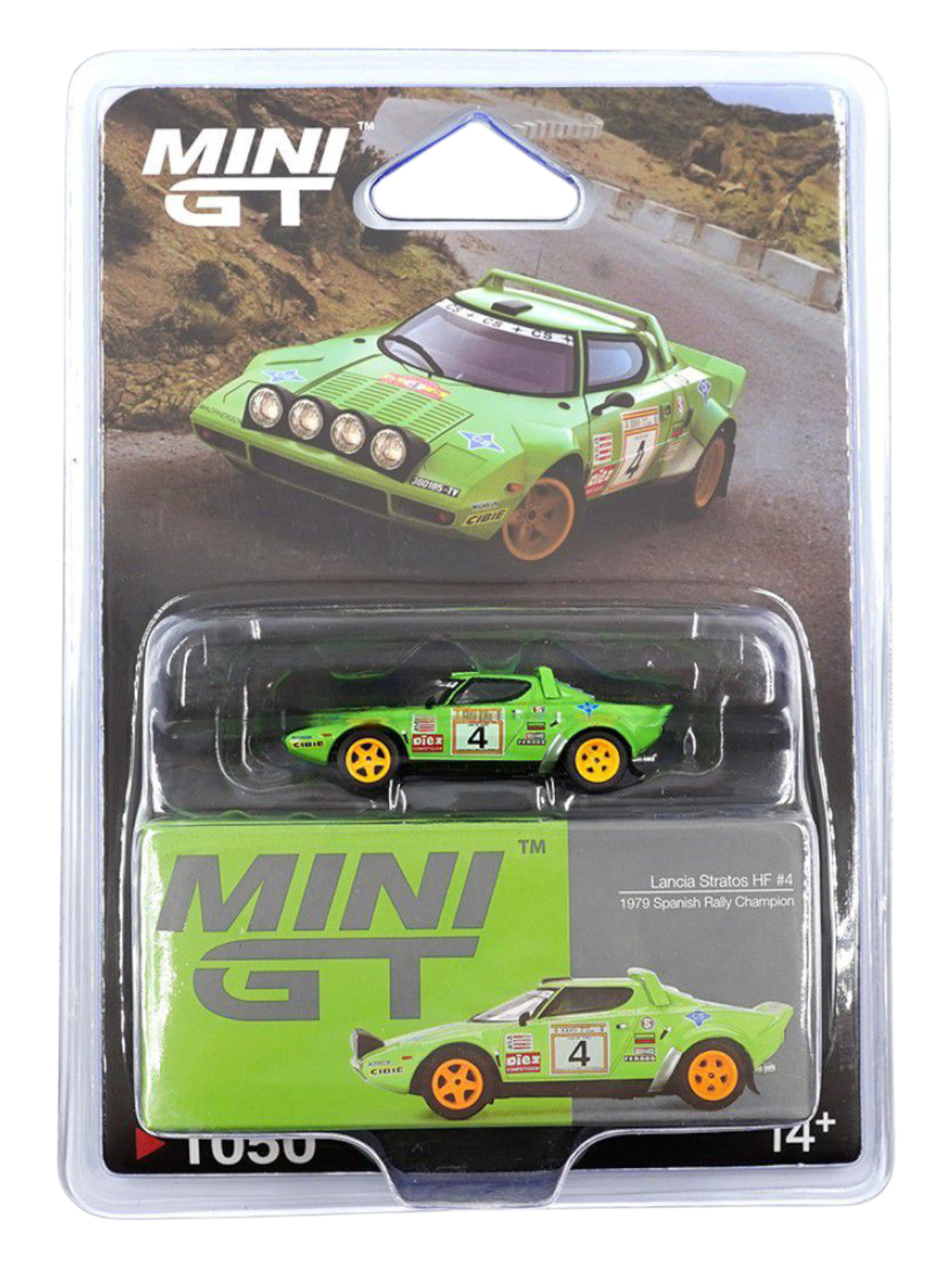 Mini GT Lancia Stratos HF #4 (1979 Spanish Rally Champion) Code