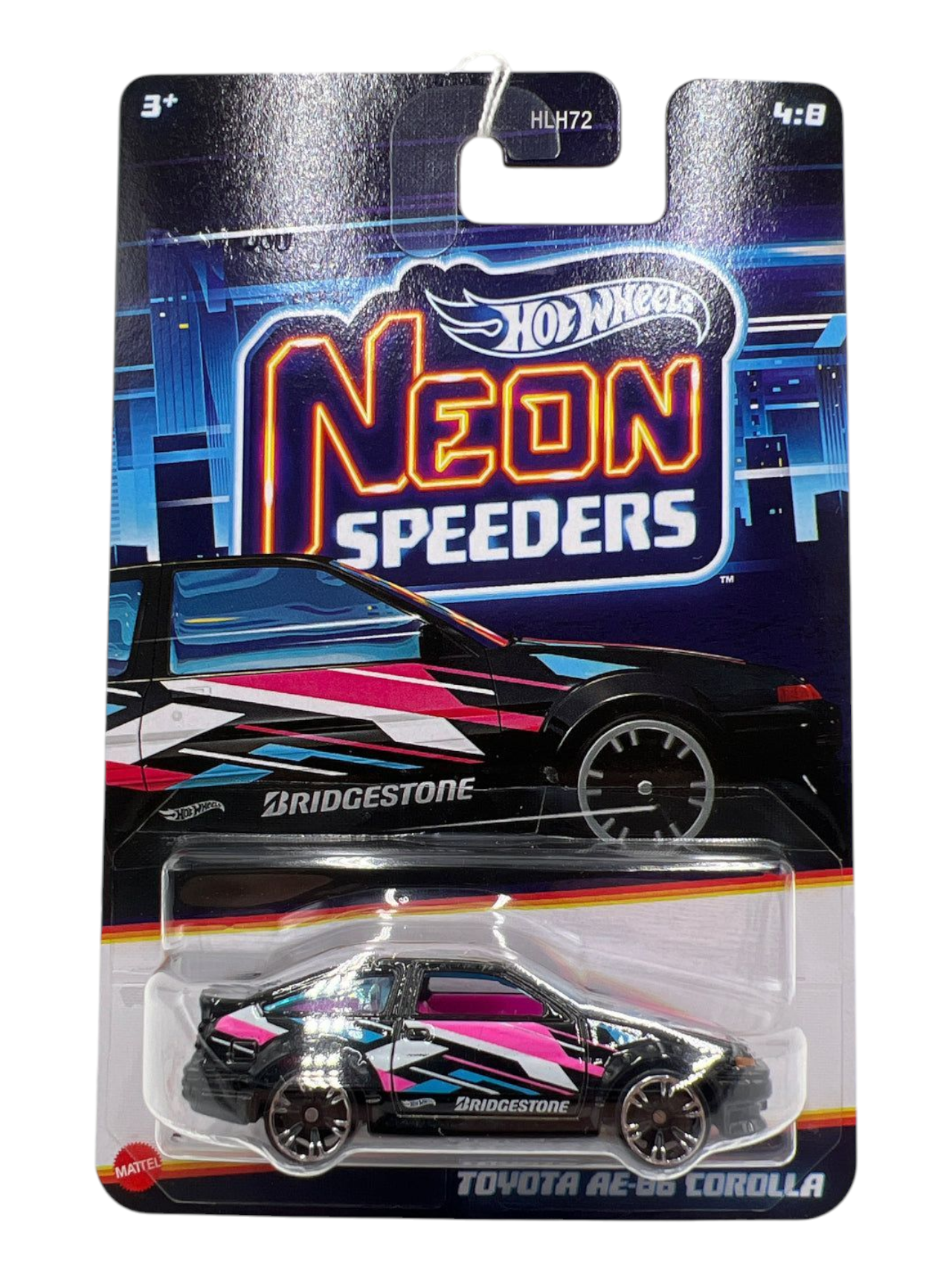 HotWheels Neon Speeders Set of 10 1:64 Scale