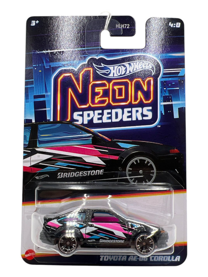HotWheels Neon Speeders Set of 10 1:64 Scale