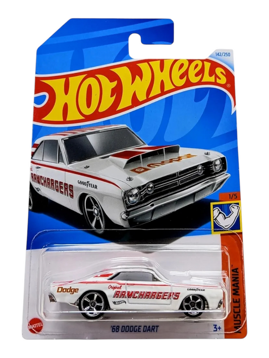 Hotwheels 68 Dodge Dart Imported Mainline 1:64 Scale HTV57-N7C5