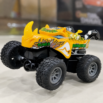 Remote Control Rhinoceros Stunt Car | 2.4GHz Speed-Regulating Alloy RC Car | Metal Body | Exquisite Alloy Series