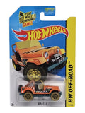 Hotwheels 'Jeep CJ-7' ( Treasure hunt )Imported Mainline Old Card Art  1:64 Scale