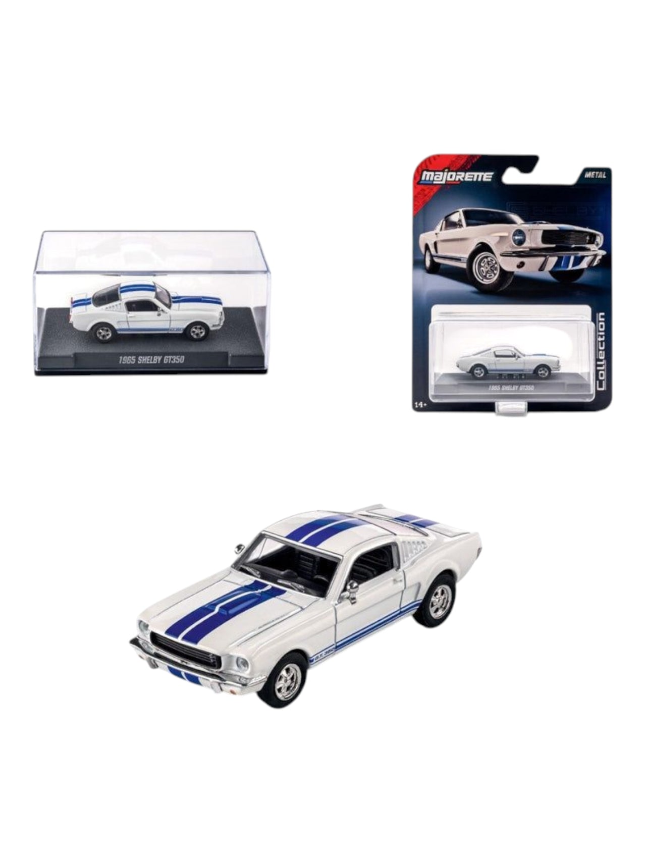 Majorette 1965 Shelby gt350 collection 1:64 Scale