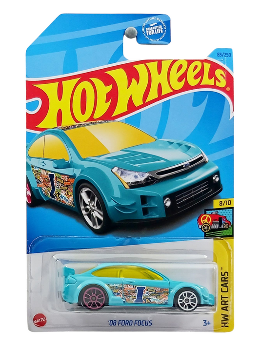 HotWheels 08 Ford Focus Imported Mainline 1:64 Scale