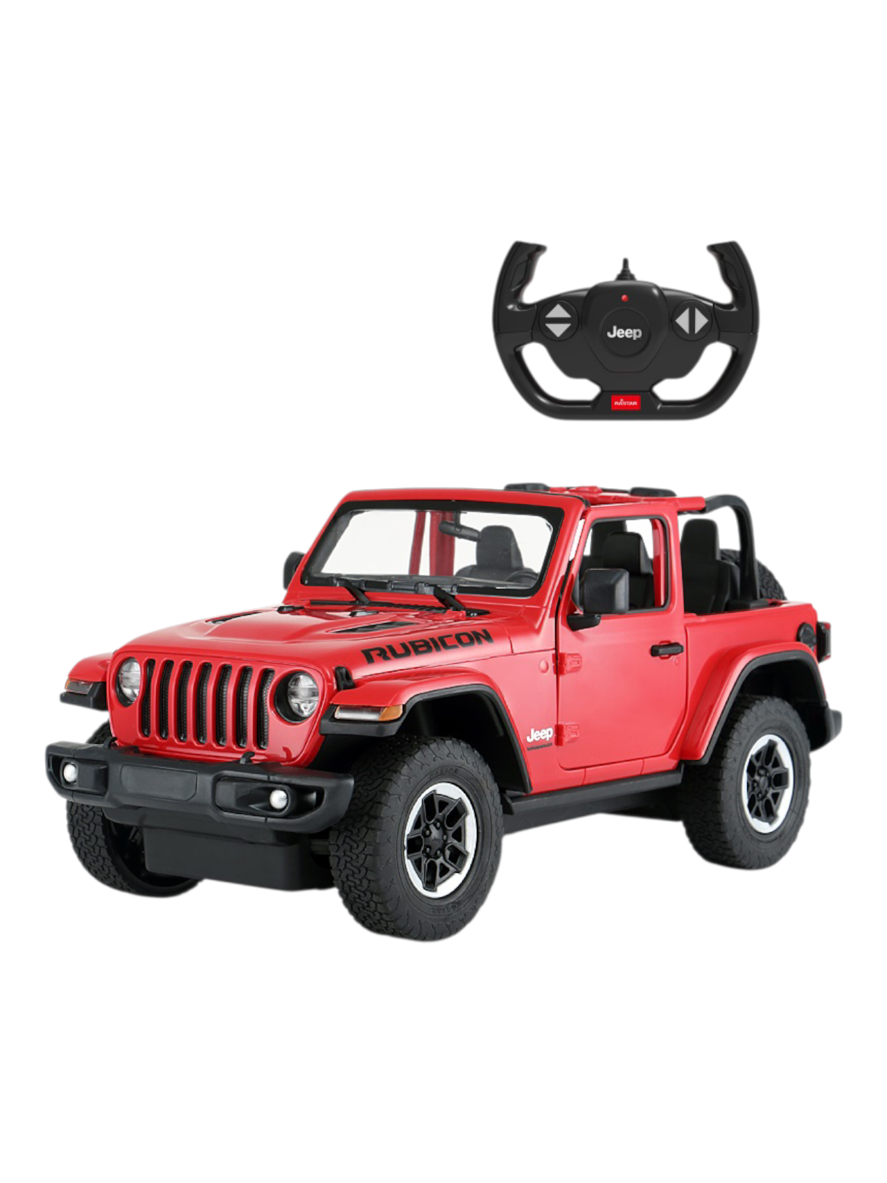 Rastar Remote Control (RC) Jeep Wrangler Rubicon 1:14 Scale – Toy ...
