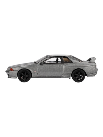 Mini GT 1024: Nissan Skyline GT-R (NISMO BNR32 CRS Version) Dark Metal Gray 1:64 Scale